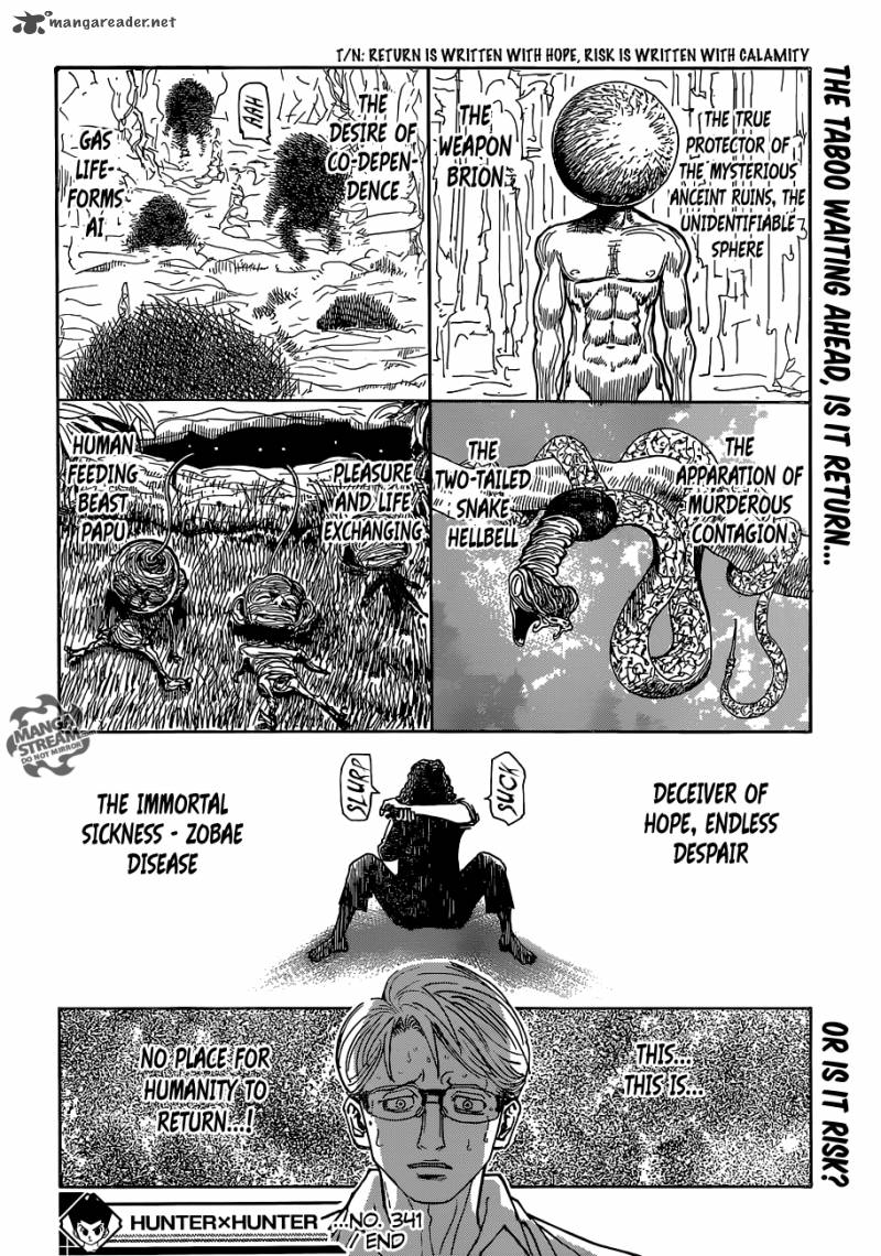 Hunter X Hunter Chapter 341 Hunter X Hunter Manga Online