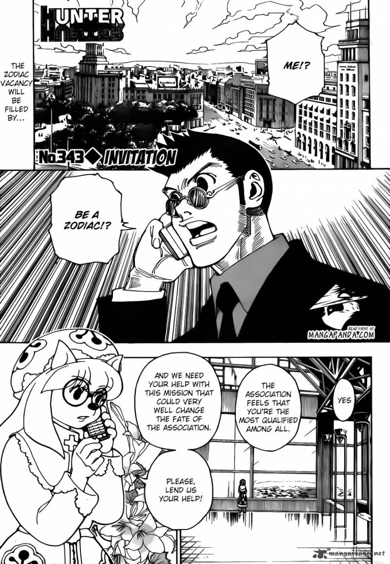 Hunter X Hunter Chapter 343 Hunter X Hunter Manga Online