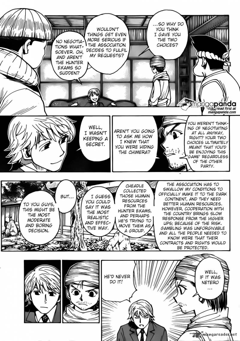 Hunter X Hunter Chapter 343 Hunter X Hunter Manga Online