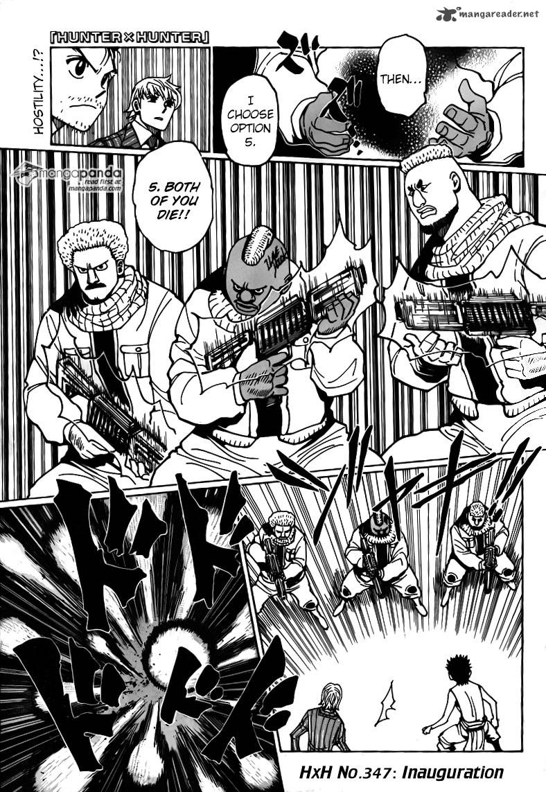 Hunter X Hunter Chapter 347 Hunter X Hunter Manga Online