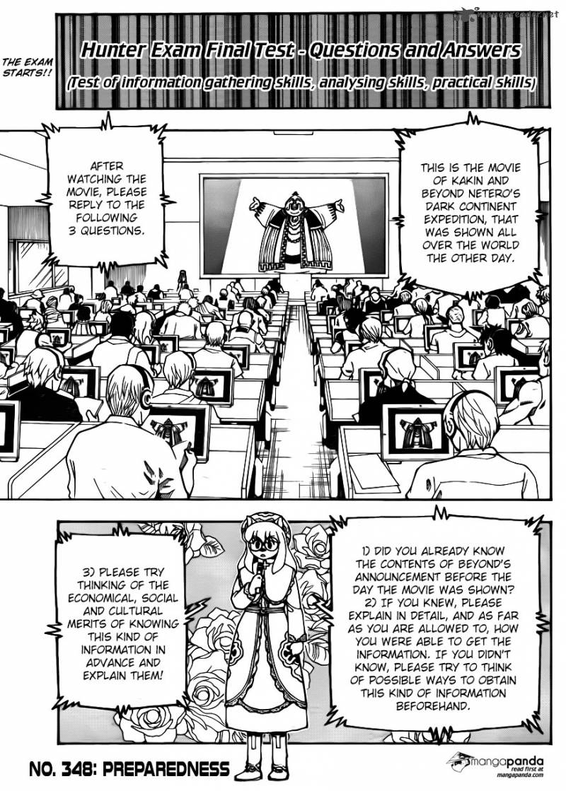 Hunter X Hunter Chapter 348 Hunter X Hunter Manga Online