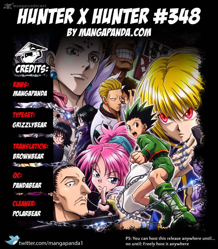 Hunter X Hunter Chapter 348 Hunter X Hunter Manga Online